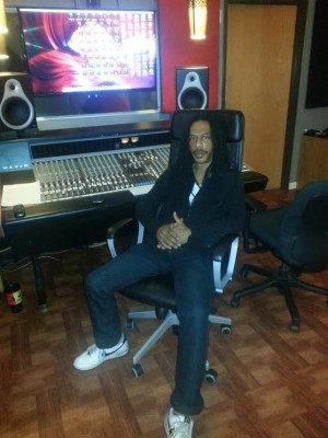 Tiger in the studio